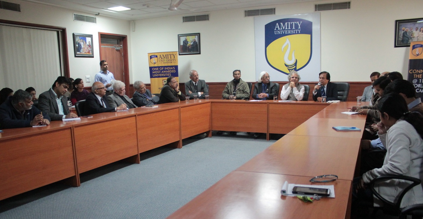 Prof. Singh Discussion with Administration at Amity University