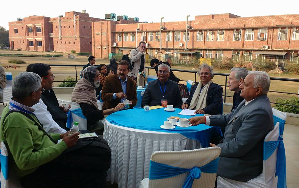 Cafeteria Meeting at 22nd Vedanta Congress, 2015