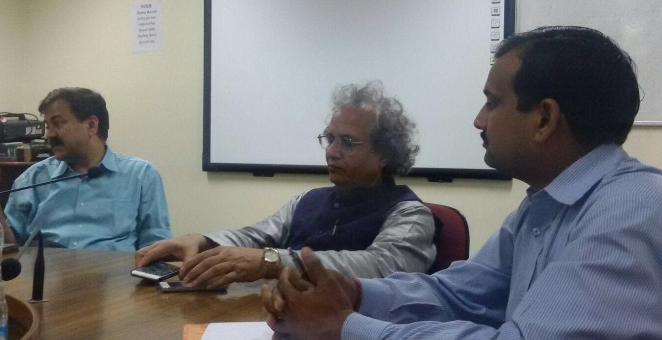A meeting on Avadhi language of Tulsi Ramayan at JNU on 12 March, 2016