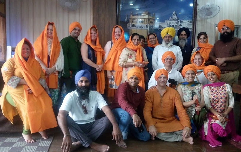 Turban Experience at Golden Temple During UTTI 2016